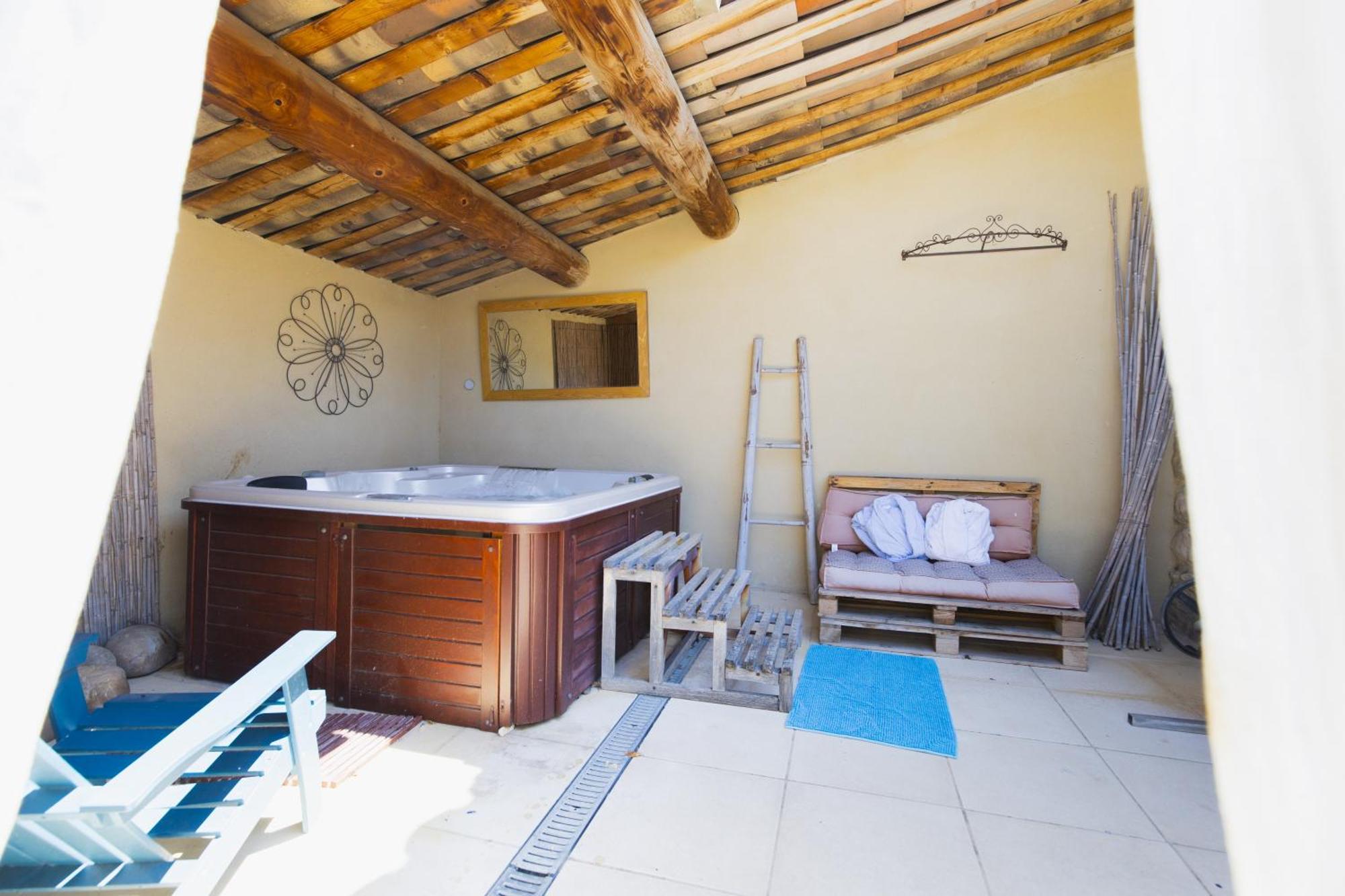 Chambre D'Hotes - B&B - Fleur De Coton Chez Manon En Luberon Lagnes Eksteriør billede