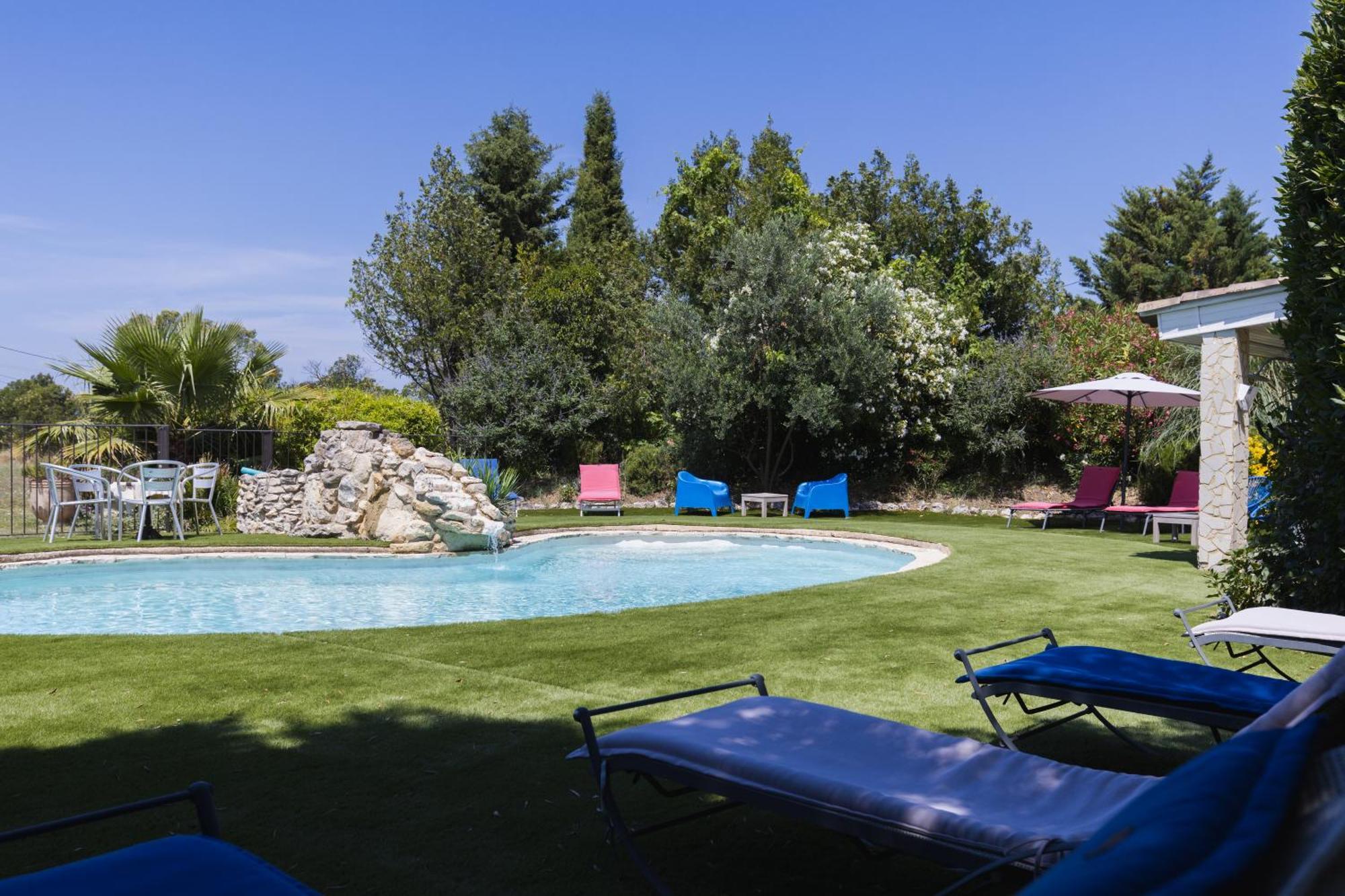Chambre D'Hotes - B&B - Fleur De Coton Chez Manon En Luberon Lagnes Eksteriør billede
