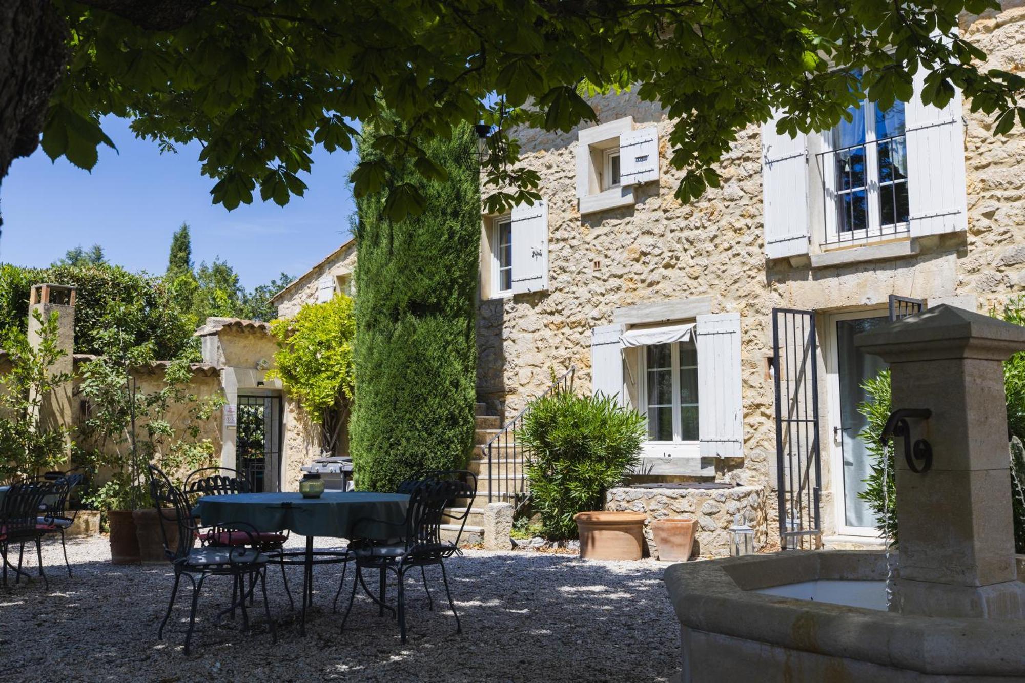 Chambre D'Hotes - B&B - Fleur De Coton Chez Manon En Luberon Lagnes Eksteriør billede